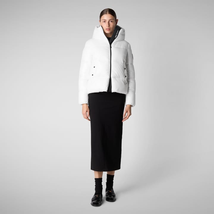 ジャケット SAVE THE DUCK Woman Jacket White D40060WMAT17 00002 Save The Duck Outlet: Jacket woman - White | Save The Duck
